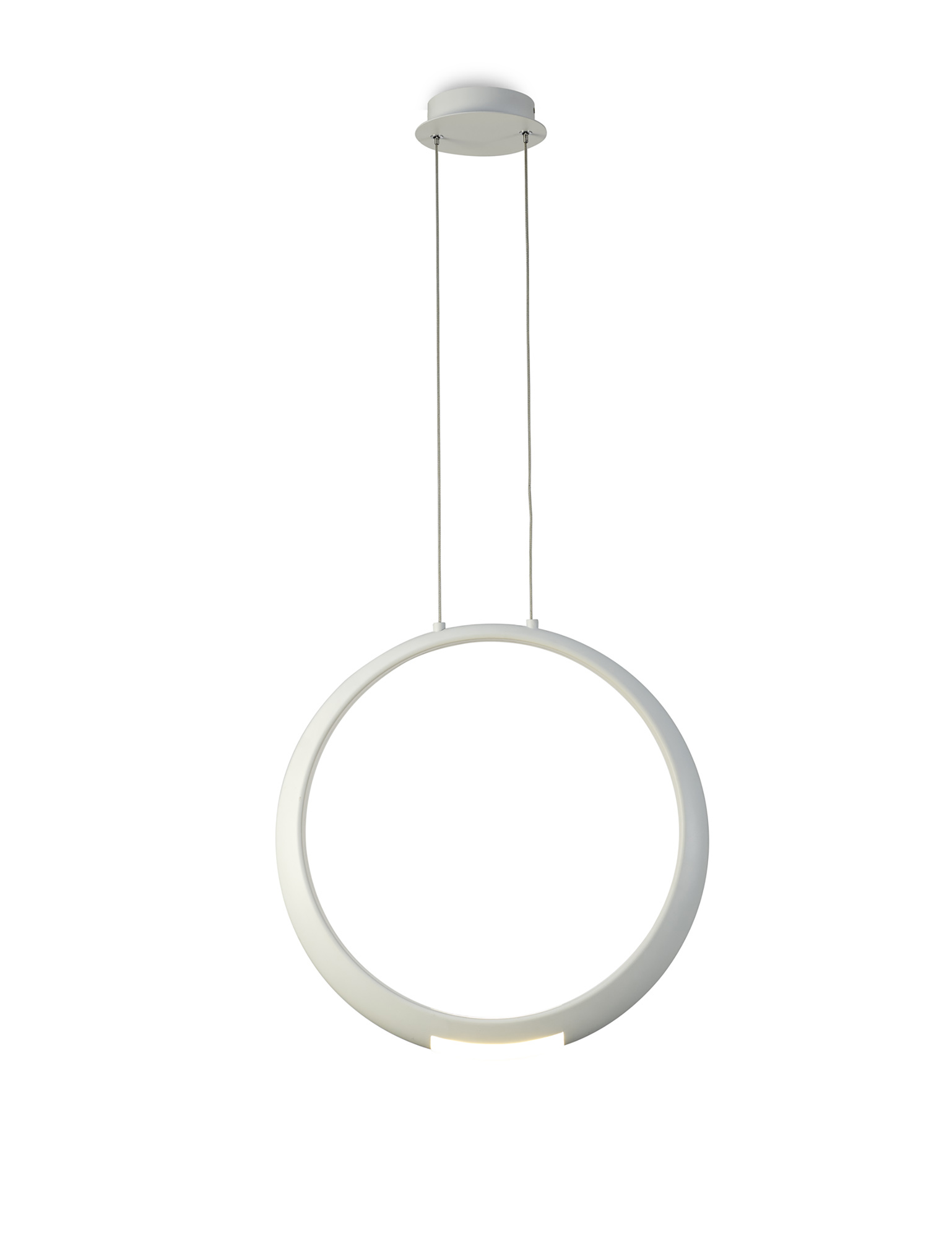 M6170  Ring Pendant Round 23W LED Matt White